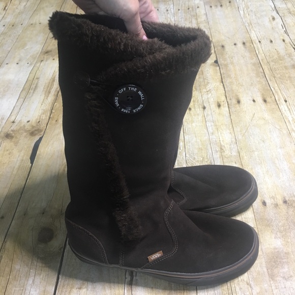 vans suede boots